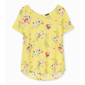 NWT Torrid Floral Button Blouse Size: 1X (14/16)
